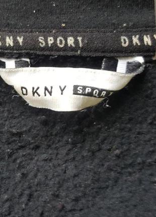 Чорна кофта з капюшоном dkny3 фото