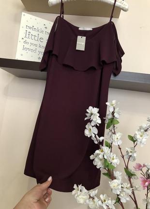 Дуже красиве шифонова сукня вільного крою, плаття на бретельках,3 фото