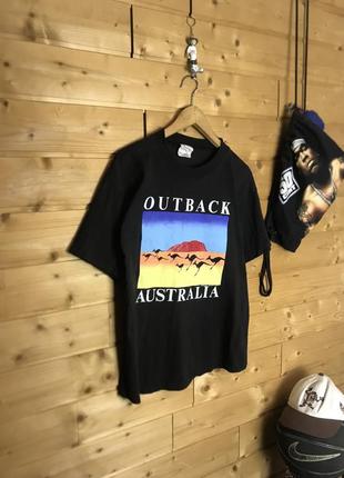 Vintage 90s samsousan outback australia футболка