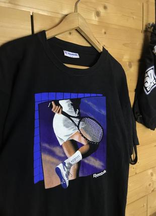 Vintage 80s reebok футболка5 фото