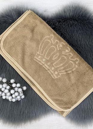 Рушники кухонні мікрофібра 0,35*0,75 см корона