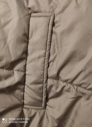 Куртка пуховик плащ бежевый коричневый горчичный макси new look,l,xl,42-4410 фото