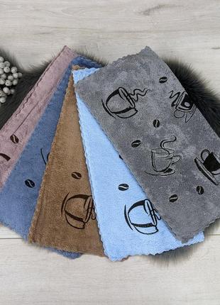 Набір 5 штук рушника кухонні мікрофібра 0,35*0,75 см