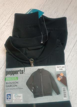 Новий тонкий бомбер pepperts р.146, 10-11 років