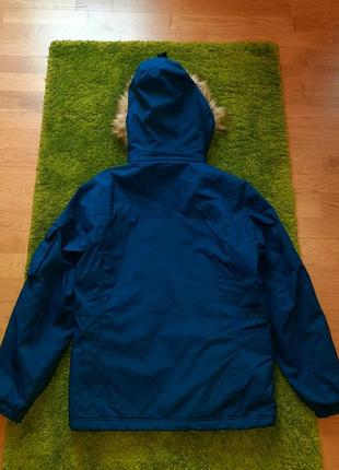 Куртка wantdo с капюшоном парка зимняя с мехом columbia пуховик3 фото