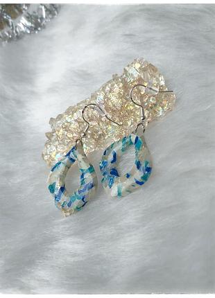 🐝 серьги гиппоалергенная фурнитура ручная работа