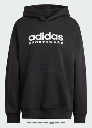 Флисовое худи  all szn с графикой adidas оригинал1 фото