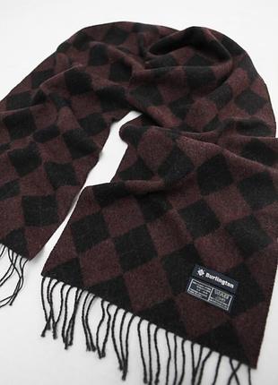 Шерстяной шарф burlington, италия