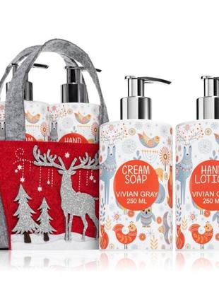 Подарочный набор vivian gray glittering christmas orange blossom