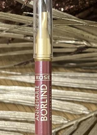 Оригінал annemarie borlind lip liner олівець для губ rose5 фото