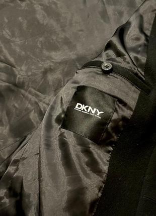 Мужское шерстяное пальто от donna karan new york оригинал новое6 фото