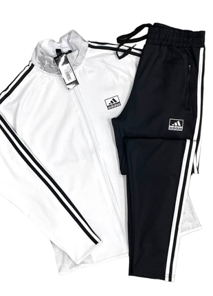 Мужской спортивный костюм adidas dalgic g1 white core black.