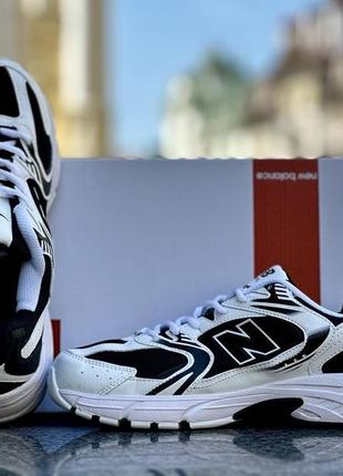 Кроссовки new balance 530 black/white