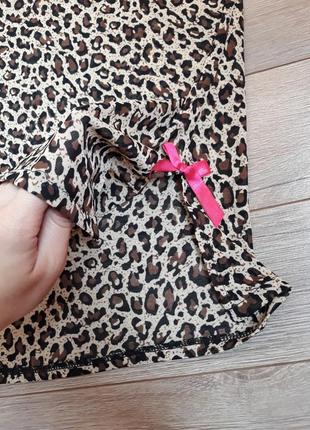 Леопардовый пеньюар