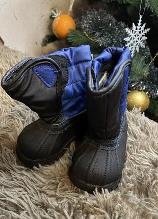 Новые зимние children's place 19-20 теплые сапоги сапоги ботинки2 фото