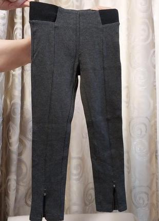 Очень качественные теплые удобные эластичные брюки zara girls collection 128 см