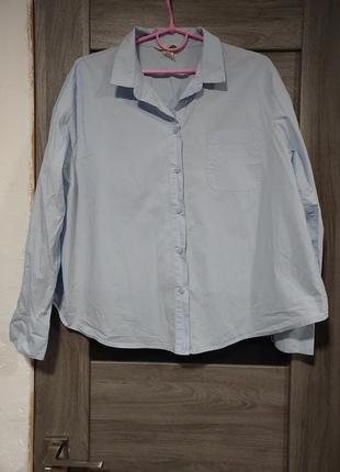 Оверсайз-рубашка с оригинальной спинкой h&amp;m