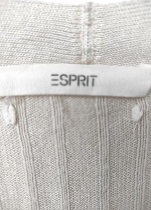 Esprit кардиган з льоном zara cos mango massimo dutti стиль6 фото