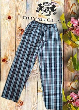 🌲🎉royal class красивые пижамные брюки мужские хлопок 🌲🎉1 фото