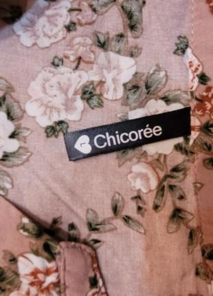 Жіноча блуза chicoree з квітами2 фото