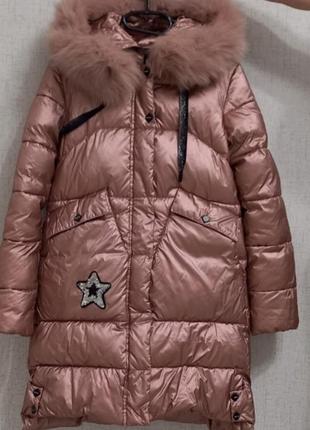Пальто зимове kiko, куртка kiko2 фото