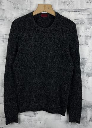 Hugo boss knit m size вязаный шерстяной свитер brioni wool rl hackett filson