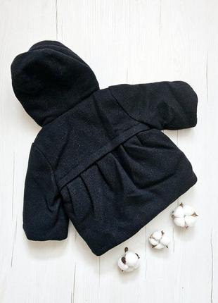 Пальто зимнее для девочки, бренд франция, куртка зимняя детская, 60-68см, 3-6месяц6 фото
