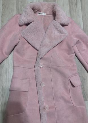 Дубленка из искусственного меха