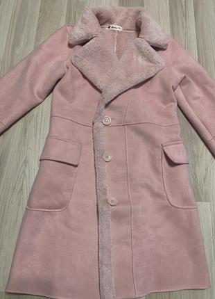 Дубленка из искусственного меха