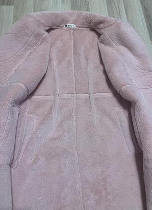 Дубленка из искусственного меха