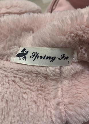 Дубленка из искусственного меха