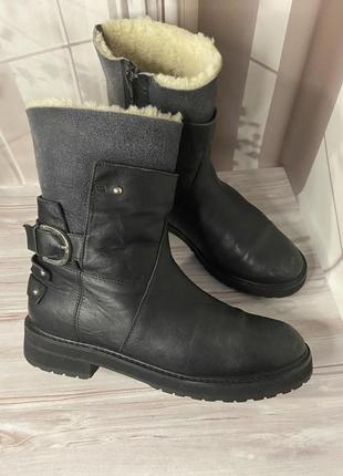 Кожаные ботинки navyboot🌿 36р3 фото