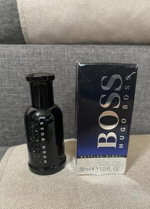 Hugo boss boss bottled night туалетна вода 30 мл, оригінал