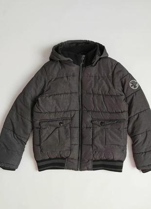 Куртка дутая стеганая, теплая posoplano p. 152 см1 фото