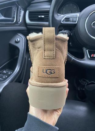 Уггі ugg ultra mini platform chestnut3 фото