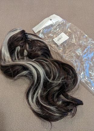 Синтетический хвост ( волосы) на крабике