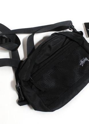 Сумка stussy black crossbody bag