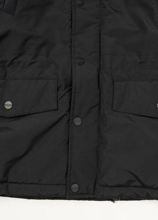 Carhartt wip anchorage parka black мужская парка6 фото
