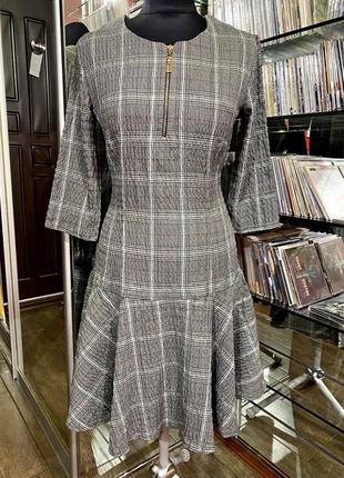 Новое женское платье в клеточку, платье в клетку