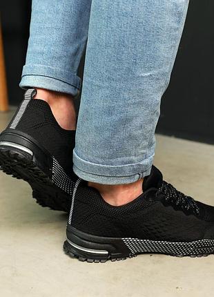 Кроссовки мужские черные4 фото