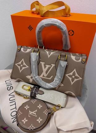 Женская сумка луи виттон louis vuitton onthego east west 1️⃣❣️1️⃣1 фото