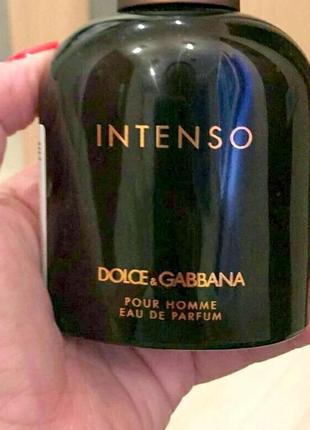 Dolce & gabbana intenso men💥original 4 мл розпив аромату затест6 фото