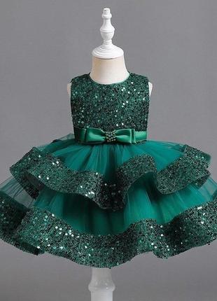Святкова нарядна сукня для дівчинки1 фото