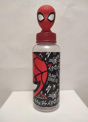 Детская бутилка для воды человек паук spider man