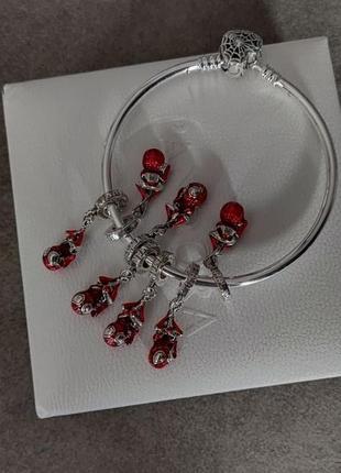 Подвеска шарм мужчина паук pandora spider-man2 фото