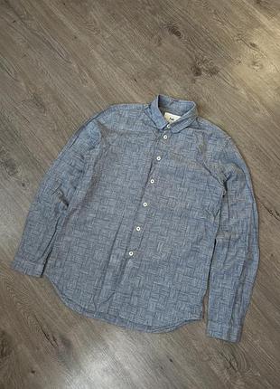 Folk сорочка universal works albam norse projects