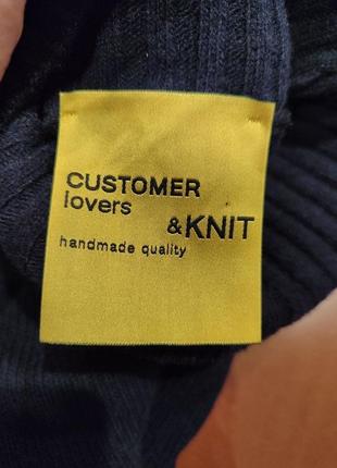 Светр вовняний customer loves knit.8 фото