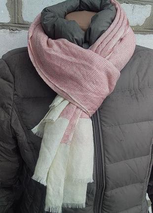 Barrie кашемировый тончайший большой шарф палантин клетка шотландия7 фото