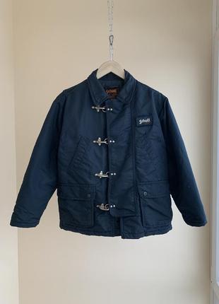 Винтажная нейлоновая мититари куртка бомбер schott nyc mens fireman type 981-31 винтаж 90х alpha industries ma-1 delta polo ralph lauren fay xs