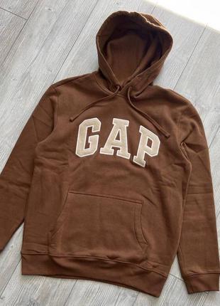 Gap hoodie brown худі